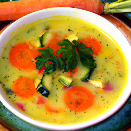 carrot and zucchini soup