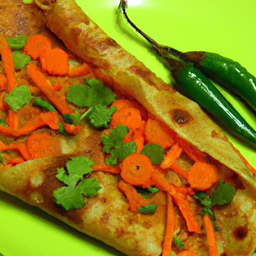 carrot dosa