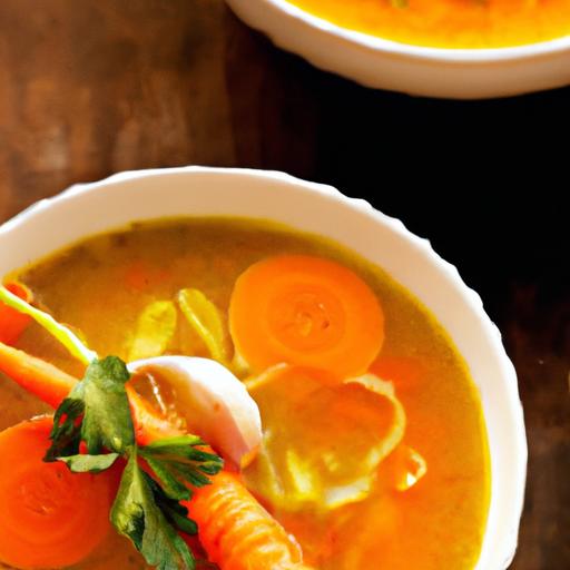 carrot ginger soup