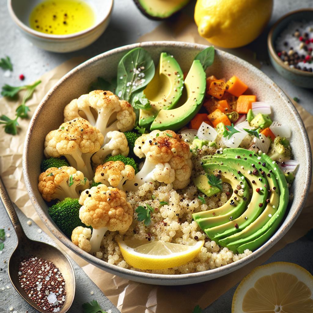 Cauliflower and Quinoa Power Bowls