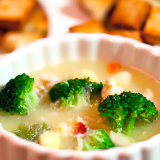 cheddar cheese and broccoli soup