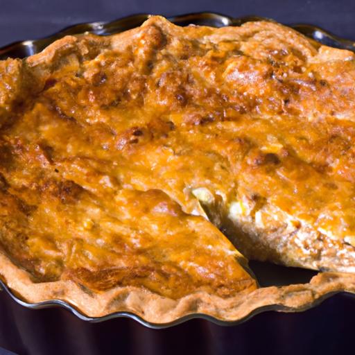 cheddar cheese and onion pie