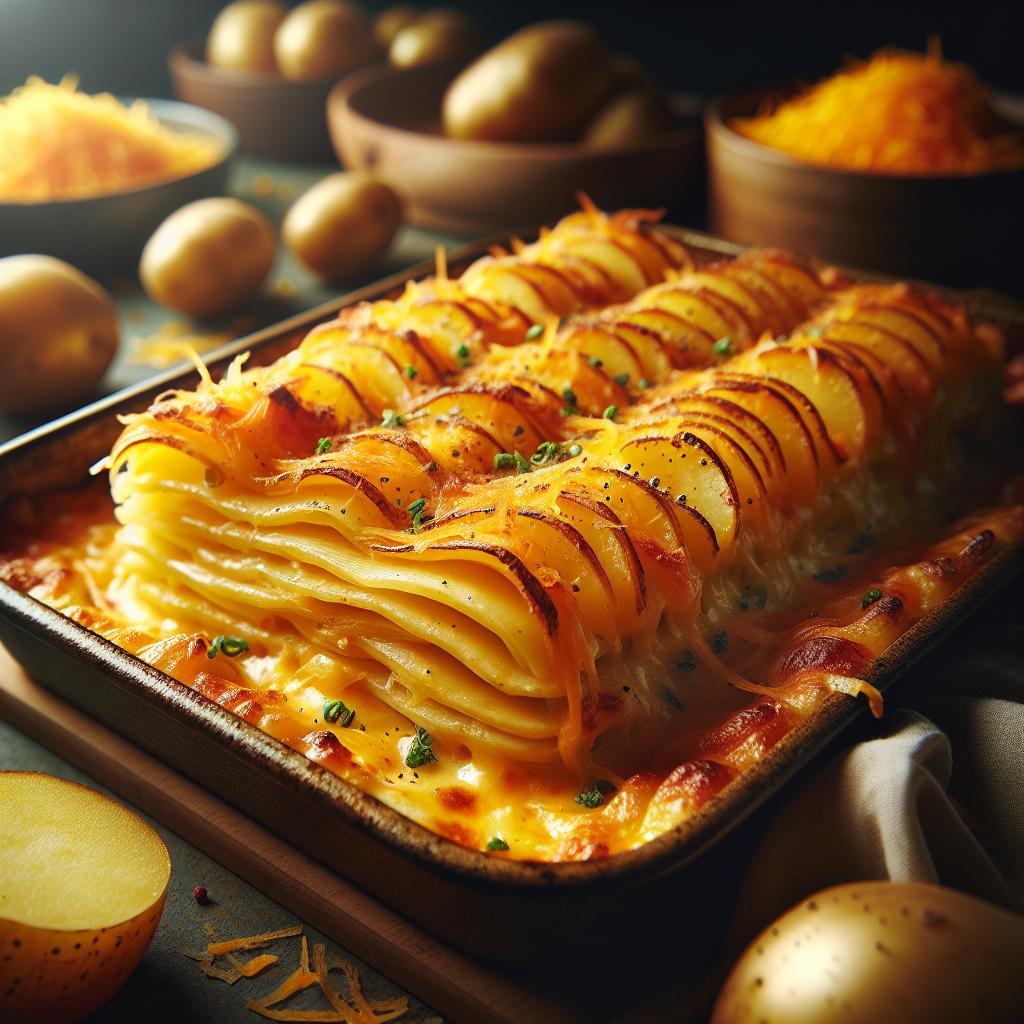 cheesy au gratin potatoes