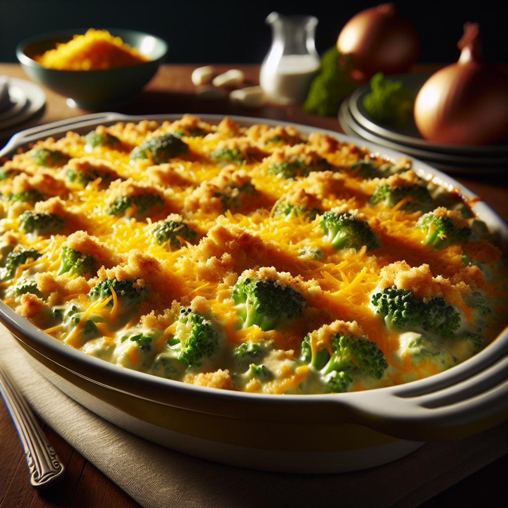 cheesy broccoli casserole