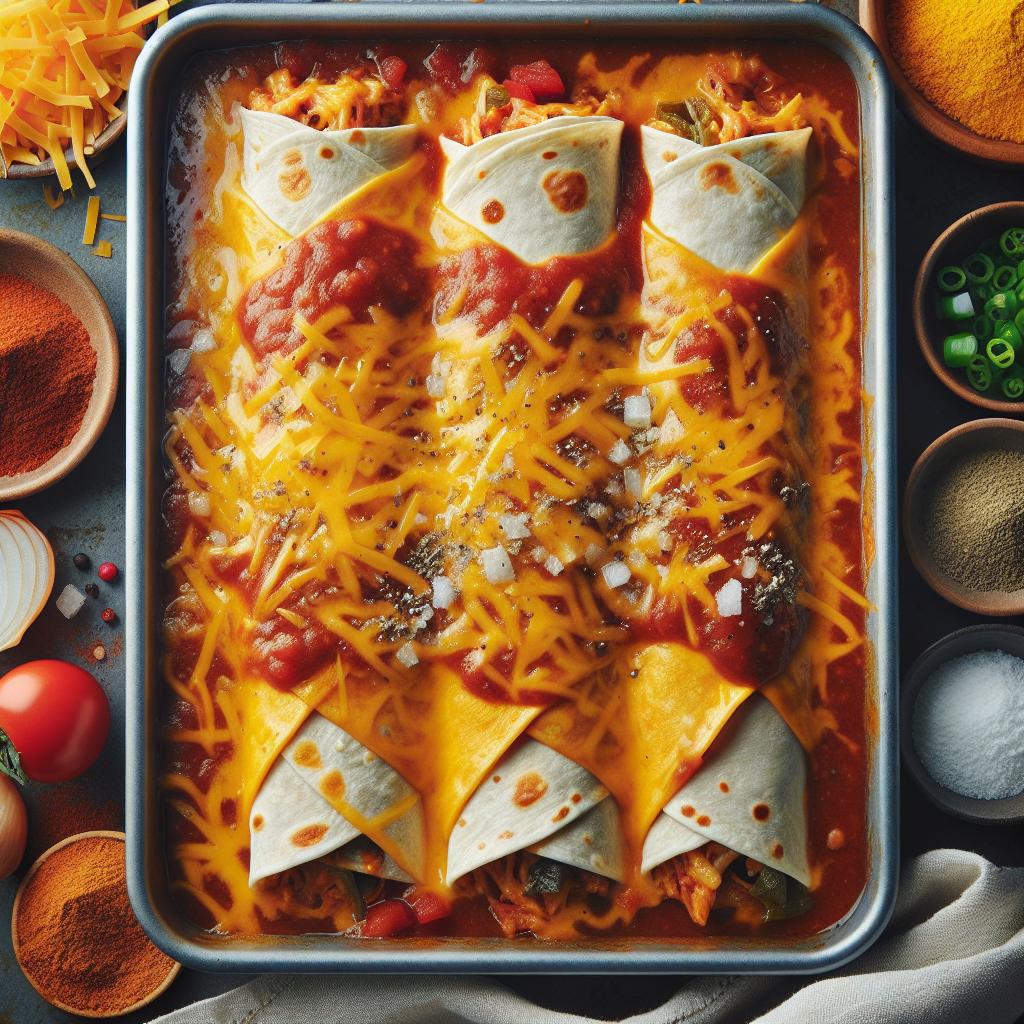 cheesy enchiladas