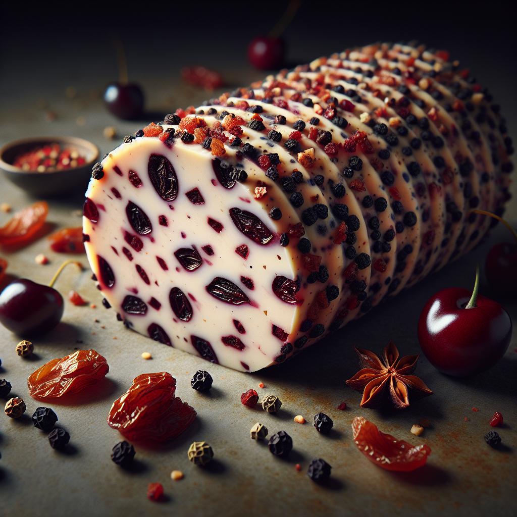 cherry and black pepper smoked cream cheese