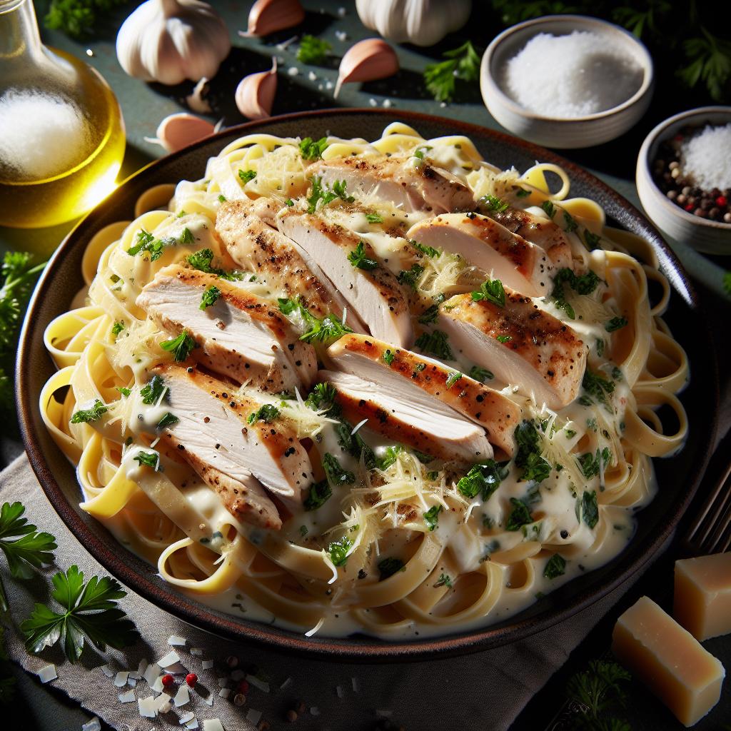 chicken alfredo