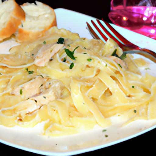 chicken alfredo pasta