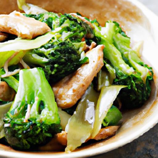 chicken and broccoli stir fry