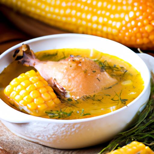 chicken and corn soup