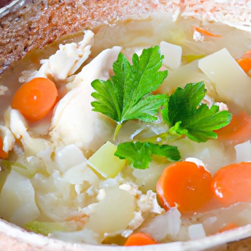 chicken and rice soup