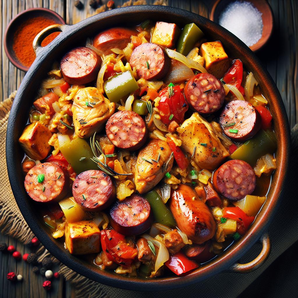 chicken and sausage jambalaya