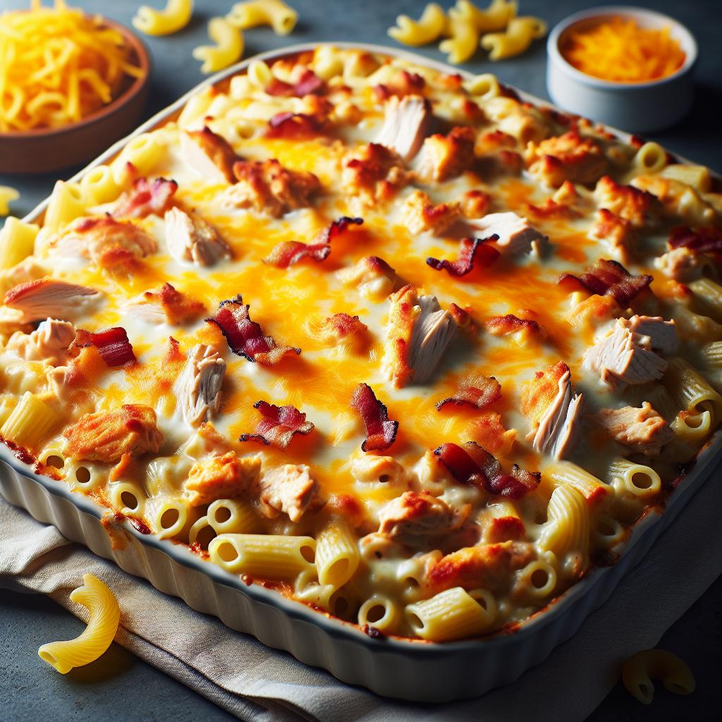 chicken bacon ranch casserole