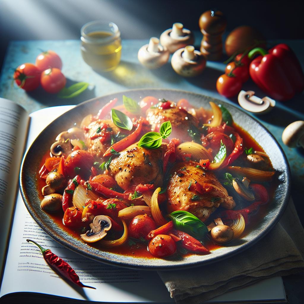 chicken cacciatore