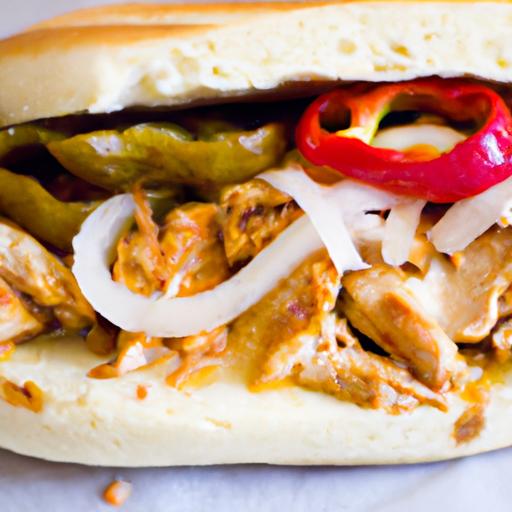 chicken fajita sandwich