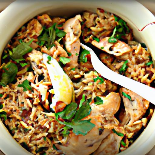 chicken freekeh