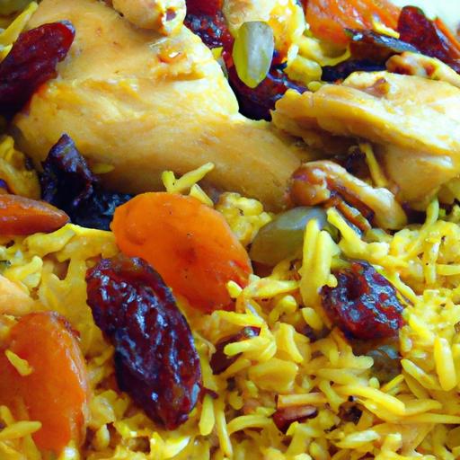 chicken kabsa with basmati rice