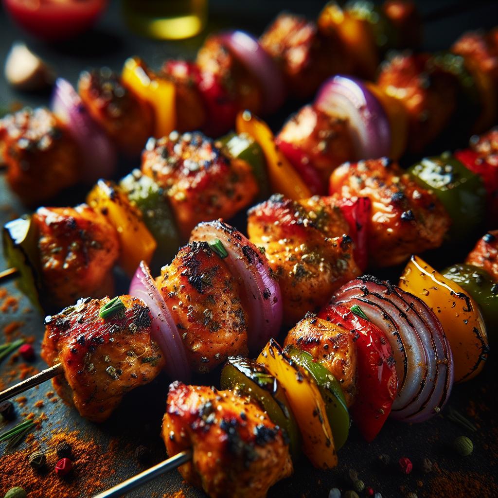 chicken kebobs