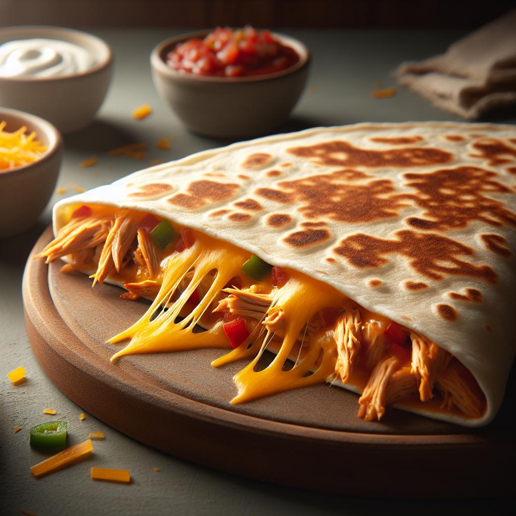 chicken quesadillas