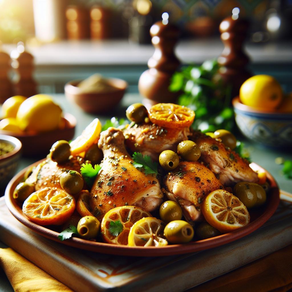 Chicken with Preserved Lemons