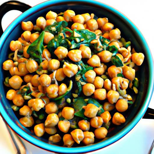 chickpea and spinach curry