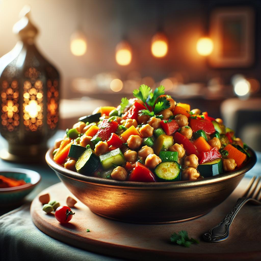 Chickpea and Vegetable Tagine