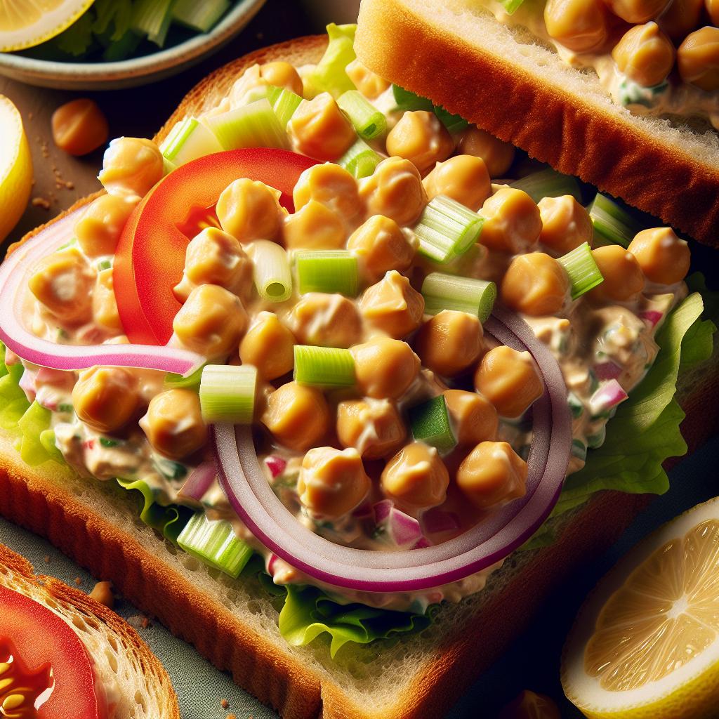 Chickpea Salad Sandwich