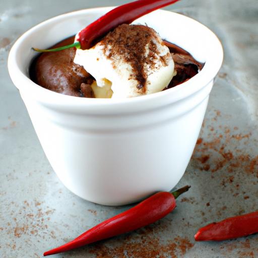 Chili Chocolate Affogato