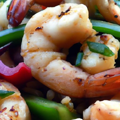 chili lime shrimp stir fry