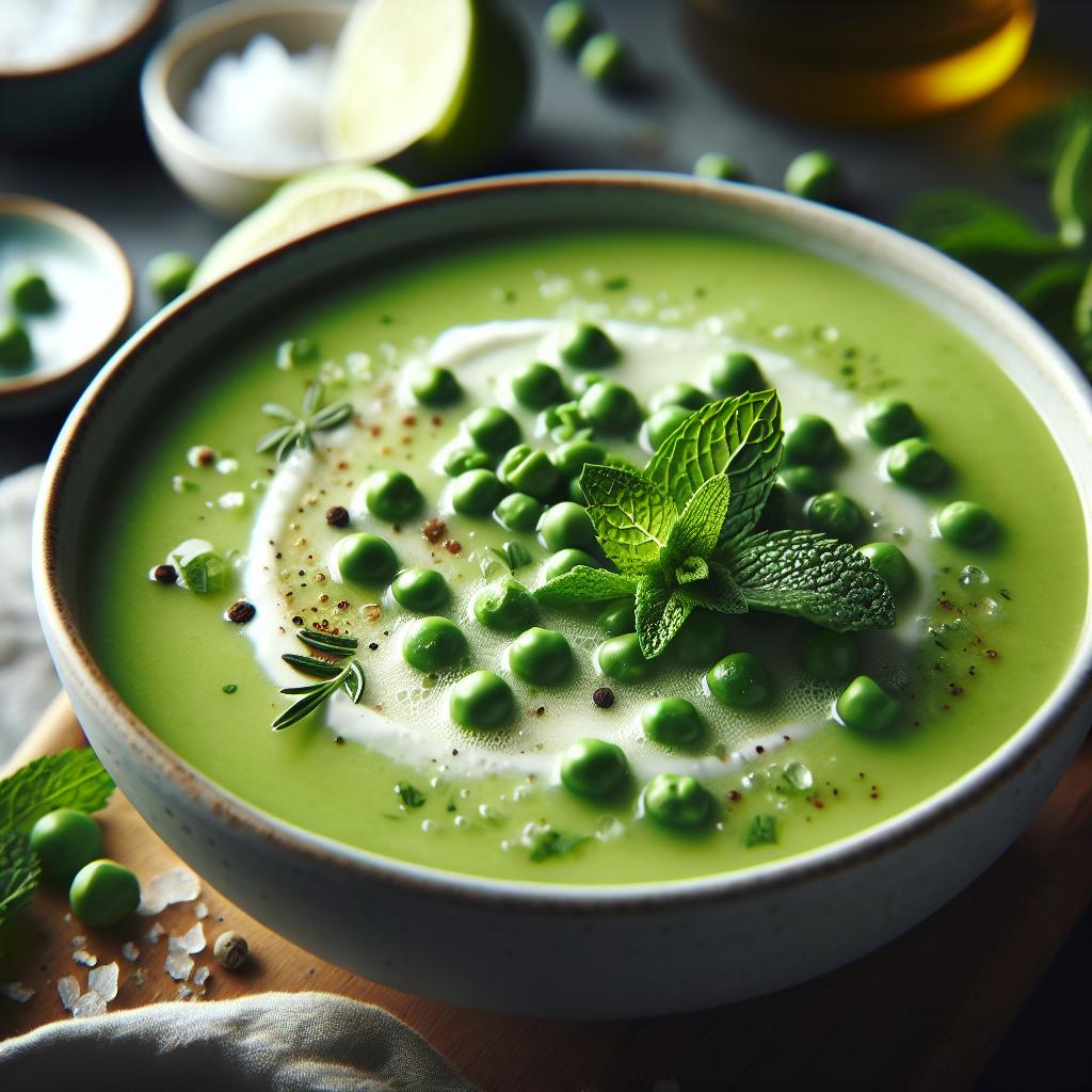 Chilled Pea Soup