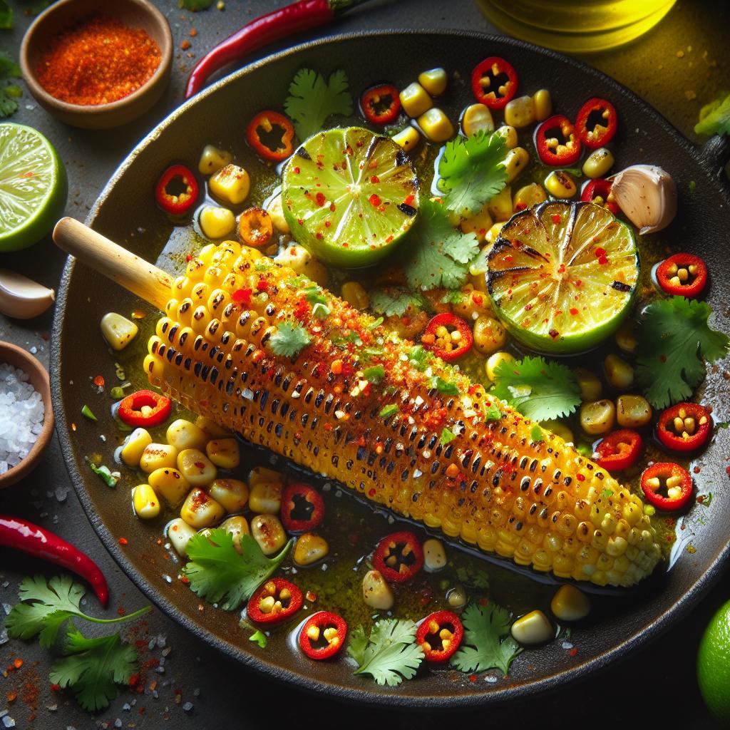 Chilli Garlic Corn