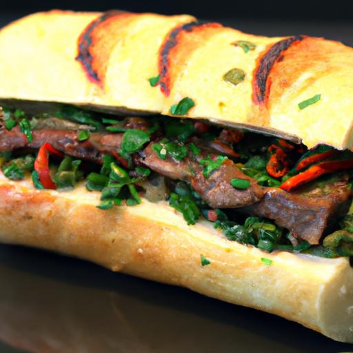 Chimichurri Steak Sandwiches