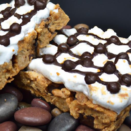 Chocolate Chip and Marshmallow S'mores Bars