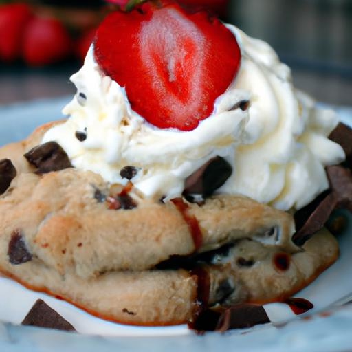 Chocolate Chip and Strawberry Shortcakes