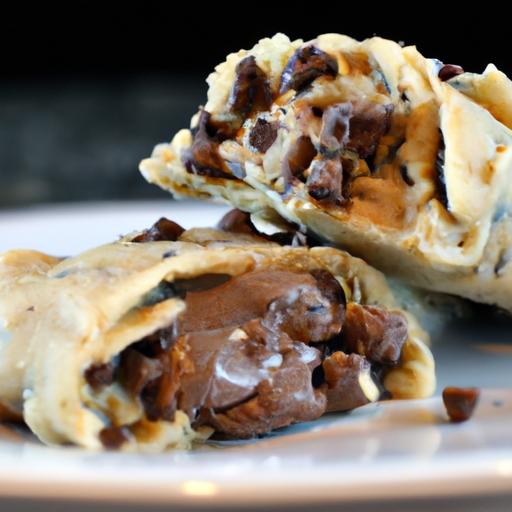 Chocolate Chip Cookie Dough Burrito