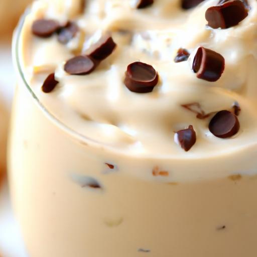 chocolate chip cookie dough protein shake