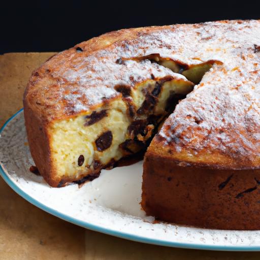 chocolate chip ricotta cake