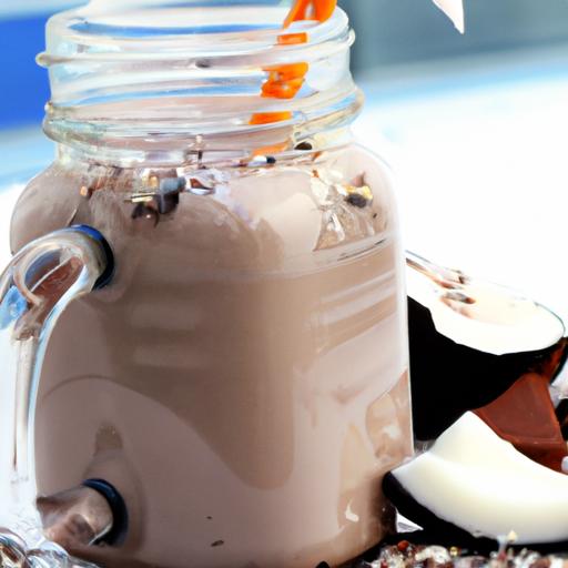 chocolate coconut protein shake