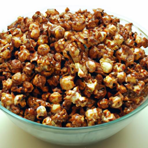 chocolate drizzle popcorn