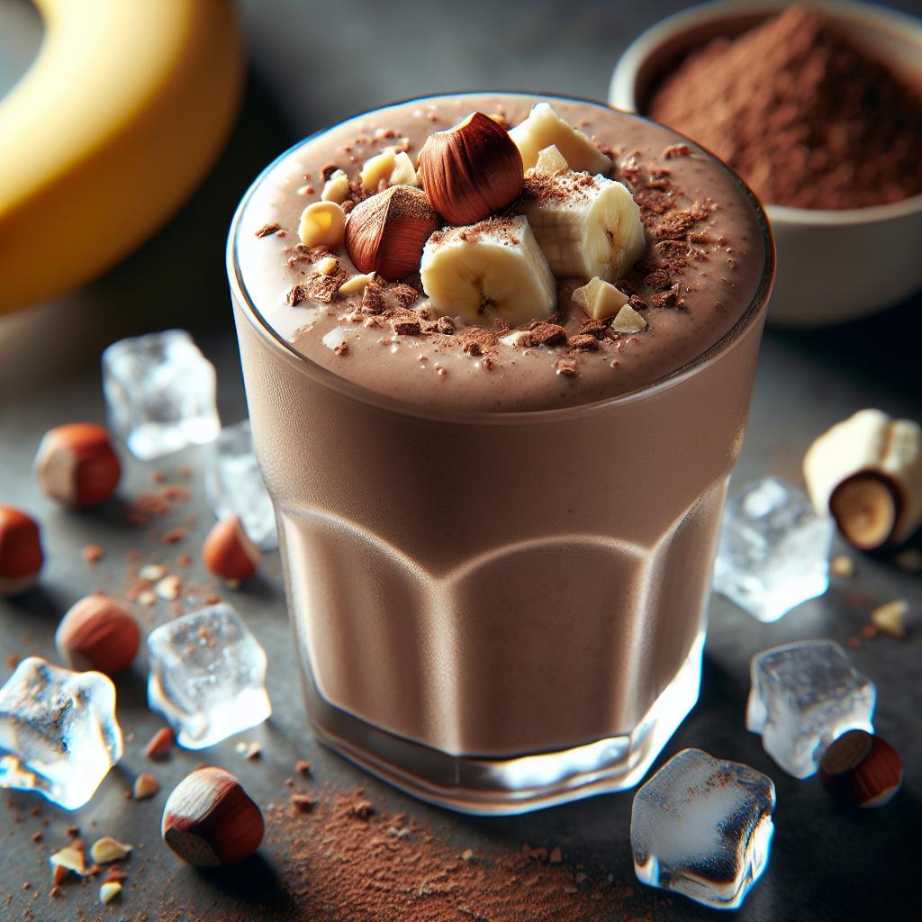 Chocolate Hazelnut Protein Shake