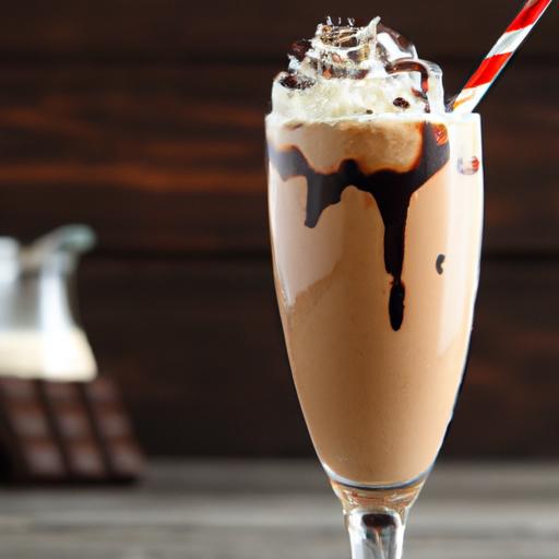 chocolate malt milkshake