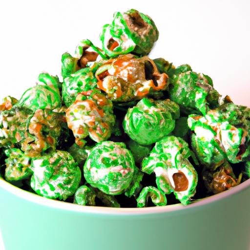 chocolate mint popcorn