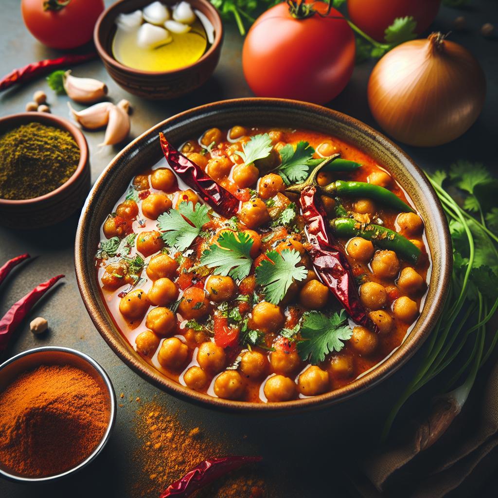 chole (chickpea curry)