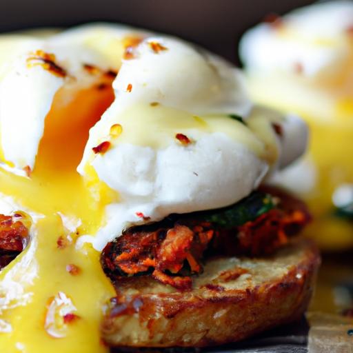 chorizo eggs benedict