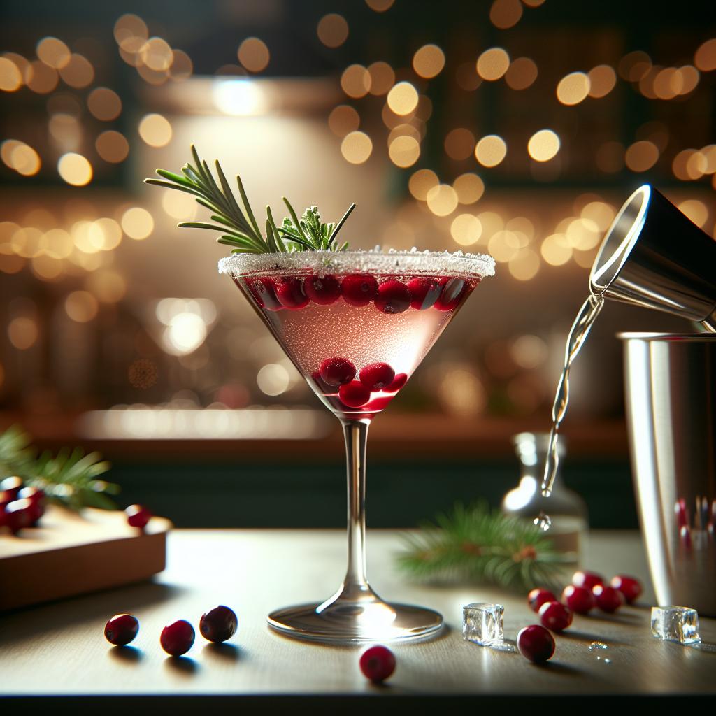 christmas martini