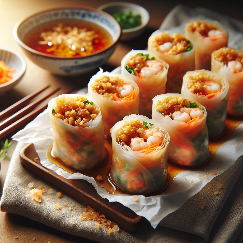 chả giò (vietnamese fried spring rolls)