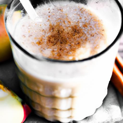 cinnamon apple protein shake