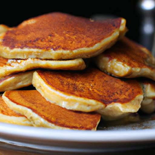 Cinnamon Sweet Potato Pancakes