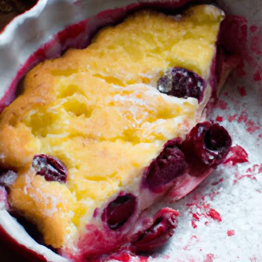 Clafoutis aux Cerises Jaunes