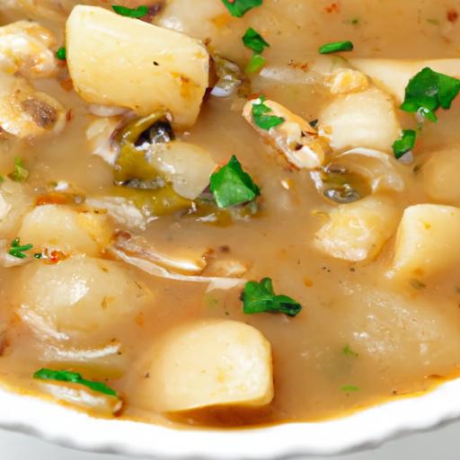 clam and potato chowder